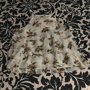 Abercrombie & Fitch Floral Sleeveless Blouse